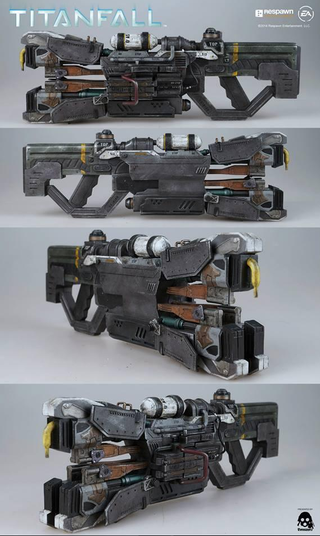 Illustration for article titled The New Titanfall Toy Will Come With Different Guns